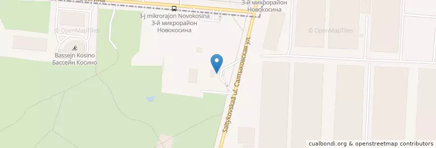 Mapa de ubicacion de ТрансАЗС en Rusia, Distrito Federal Central, Москва, Восточный Административный Округ, Район Косино-Ухтомский.