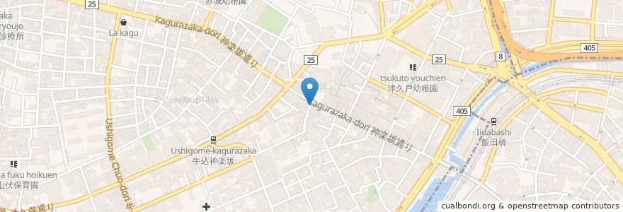 Mapa de ubicacion de おやじの唐揚げ en Japon, Tokyo, Shinjuku.