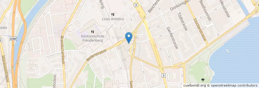 Mapa de ubicacion de Pronto Phot en Suisse, Zurich, District De Zurich, Zurich.