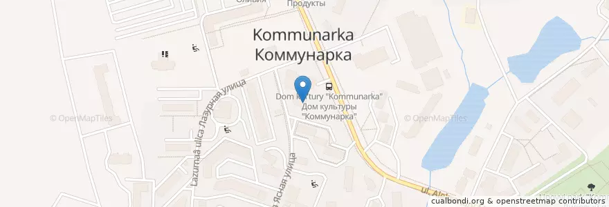 Mapa de ubicacion de Голодный ёж en Russia, Distretto Federale Centrale, Москва, Новомосковский Административный Округ, Поселение Сосенское.