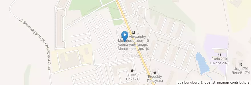 Mapa de ubicacion de Flash Royal en Rusland, Centraal Federaal District, Moskou, Новомосковский Административный Округ, Поселение Сосенское.