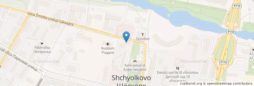Mapa de ubicacion de Щёлковский городской суд en Rusland, Centraal Federaal District, Oblast Moskou, Городской Округ Щёлково.