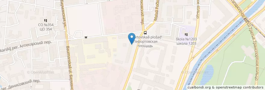 Mapa de ubicacion de Гости en روسيا, Центральный Федеральный Округ, Москва, Центральный Административный Округ, Басманный Район.