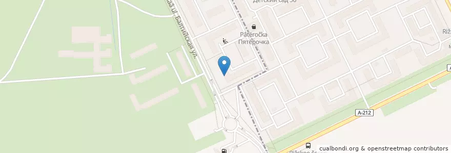 Mapa de ubicacion de Jason Beer Bar en ロシア, 北西連邦管区, プスコフ州, Псковский Район, Городской Округ Псков.