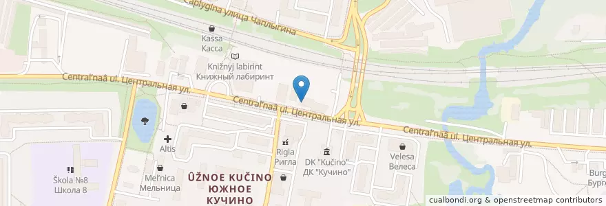 Mapa de ubicacion de Британский Образовательный Центр en Rusia, Distrito Federal Central, Óblast De Moscú, Городской Округ Балашиха.
