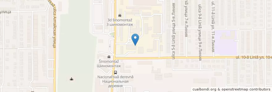 Mapa de ubicacion de Такси Везет en Rusia, Приволжский Федеральный Округ, Óblast De Oremburgo, Городской Округ Оренбург.