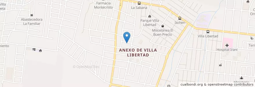 Mapa de ubicacion de Pre-escolar Estrella de David en نيكاراجوا, Departamento De Managua, Managua (Municipio).