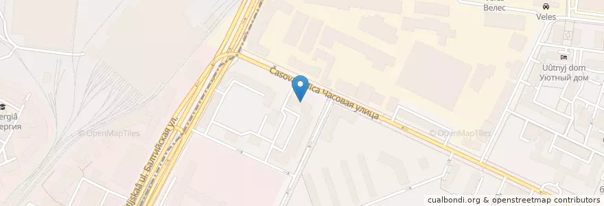 Mapa de ubicacion de Ясный взор en Россия, Центральный Федеральный Округ, Москва, Северный Административный Округ, Район Сокол.