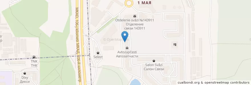 Mapa de ubicacion de Стома-тома en Rusia, Центральный Федеральный Округ, Московская Область, Городской Округ Балашиха.