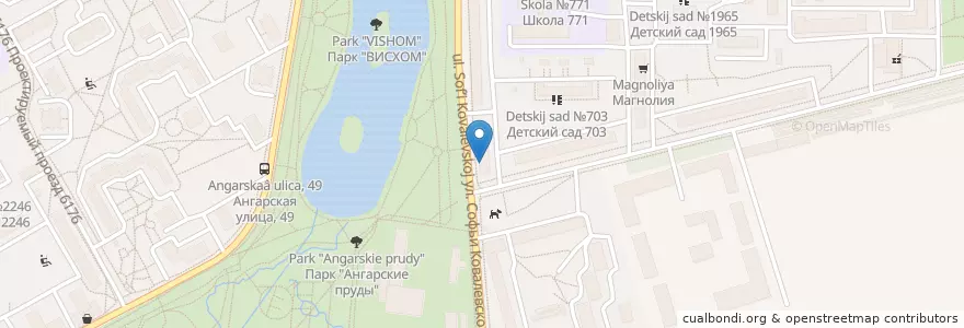 Mapa de ubicacion de EF English Fisrt en Rusia, Distrito Federal Central, Москва, Северный Административный Округ, Дмитровский Район.