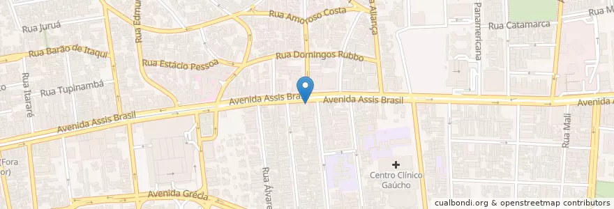 Mapa de ubicacion de SOS Consultas Medicas en Brasil, Región Sur, Río Grande Del Sur, Región Metropolitana De Porto Alegre, Região Geográfica Intermediária De Porto Alegre, Região Geográfica Imediata De Porto Alegre, Porto Alegre.