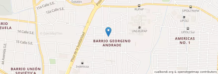 Mapa de ubicacion de Escuela Carlos Mejia Godoy en Nicaragua, Departamento De Managua, Managua (Municipio).