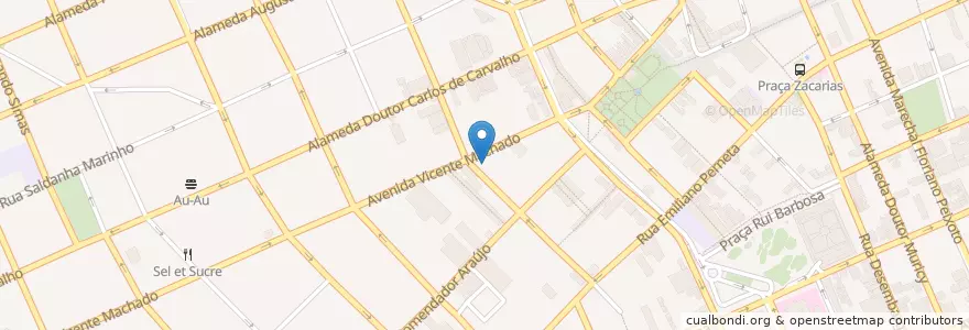Mapa de ubicacion de Bendito Bentô en البَرَازِيل, المنطقة الجنوبية, بارانا, Região Geográfica Intermediária De Curitiba, Região Metropolitana De Curitiba, Microrregião De Curitiba, كوريتيبا.