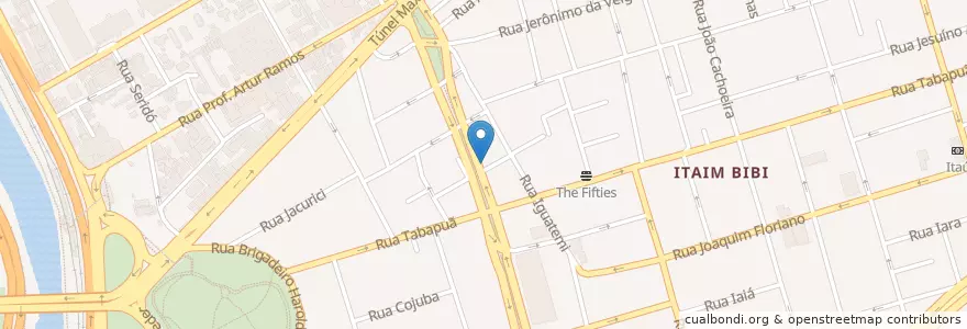 Mapa de ubicacion de Boteco Boa Praça en ブラジル, 南東部地域, サンパウロ, Região Geográfica Intermediária De São Paulo, Região Metropolitana De São Paulo, Região Imediata De São Paulo, サンパウロ.