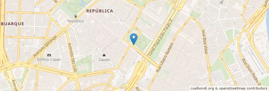 Mapa de ubicacion de Centro de Referência da Dança en Бразилия, Юго-Восточный Регион, Сан-Паулу, Região Geográfica Intermediária De São Paulo, Região Metropolitana De São Paulo, Região Imediata De São Paulo, Сан-Паулу.