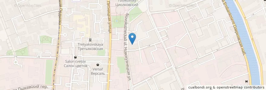 Mapa de ubicacion de Дисконт en Rusland, Centraal Federaal District, Moskou, Центральный Административный Округ, Район Замоскворечье.