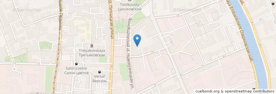 Mapa de ubicacion de Happy people en Rusia, Центральный Федеральный Округ, Москва, Центральный Административный Округ, Район Замоскворечье.