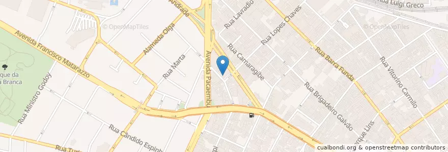Mapa de ubicacion de Oficina Cultural Casa Mário de Andrade en Бразилия, Юго-Восточный Регион, Сан-Паулу, Região Geográfica Intermediária De São Paulo, Região Metropolitana De São Paulo, Região Imediata De São Paulo, Сан-Паулу.