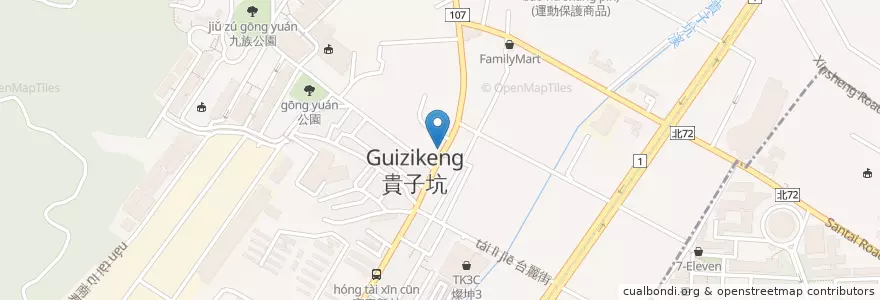Mapa de ubicacion de すき家 en Taiwan, 新北市, 泰山區.