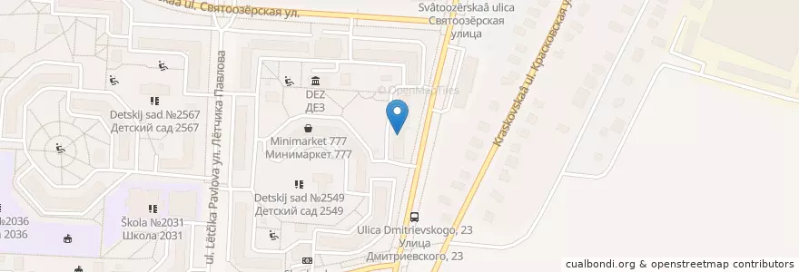 Mapa de ubicacion de Автопрофиль en Russia, Distretto Federale Centrale, Москва, Восточный Административный Округ, Район Косино-Ухтомский.