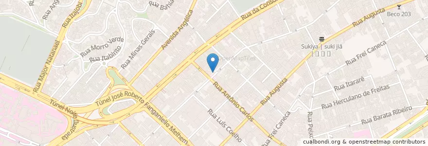 Mapa de ubicacion de Recanto Paulista en البَرَازِيل, المنطقة الجنوبية الشرقية, ساو باولو, Região Geográfica Intermediária De São Paulo, Região Metropolitana De São Paulo, Região Imediata De São Paulo, ساو باولو.