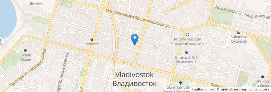 Mapa de ubicacion de Лима en روسيا, Дальневосточный Федеральный Округ, بريمورسكي كراي, Владивостокский Городской Округ.