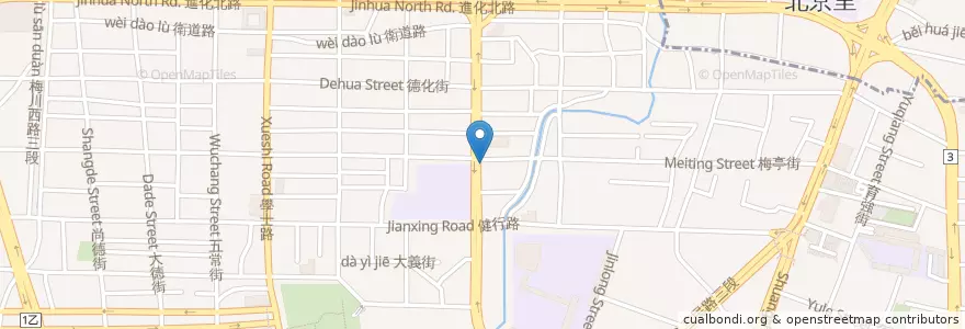 Mapa de ubicacion de 大樹先生親子餐廳 en Taiwán, Taichung, 北區.