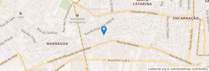 Mapa de ubicacion de Polo Cultural en ポルトガル, Área Metropolitana De Lisboa, Lisboa, Grande Lisboa, リスボン, Misericórdia.