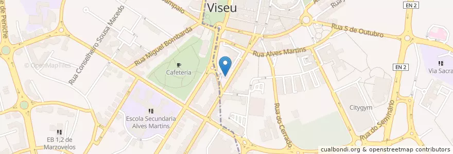 Mapa de ubicacion de Sorevis en 葡萄牙, Centro, Viseu, Viseu Dão-Lafões, Viseu, União Das Freguesias De Viseu.