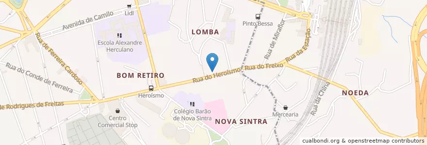 Mapa de ubicacion de Testemunhas de Jeová en Portugal, Nord, Área Metropolitana Do Porto, Porto, Porto, Bonfim.