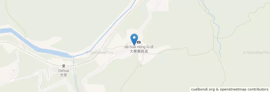 Mapa de ubicacion de 土地公廟 en Taiwan, 新北市, 平溪區.