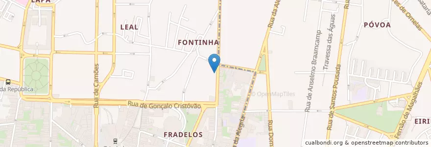 Mapa de ubicacion de Meidin Pizza en Portugal, Norte, Área Metropolitana Do Porto, Porto, Porto.