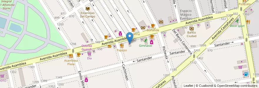 Mapa de ubicacion de 5 Estrellas, Parque Chacabuco en Argentine, Ciudad Autónoma De Buenos Aires, Comuna 7, Buenos Aires.
