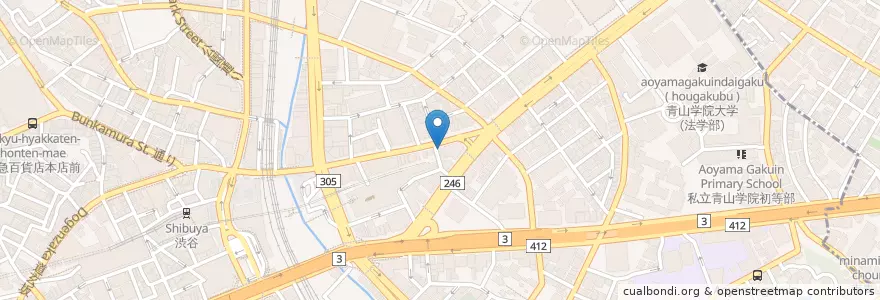 Mapa de ubicacion de 漢一クリニック en اليابان, 東京都, 渋谷区.