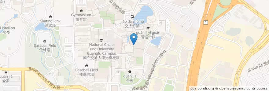 Mapa de ubicacion de LALA Kitchen en Taïwan, Province De Taïwan, Hsinchu, 東區.