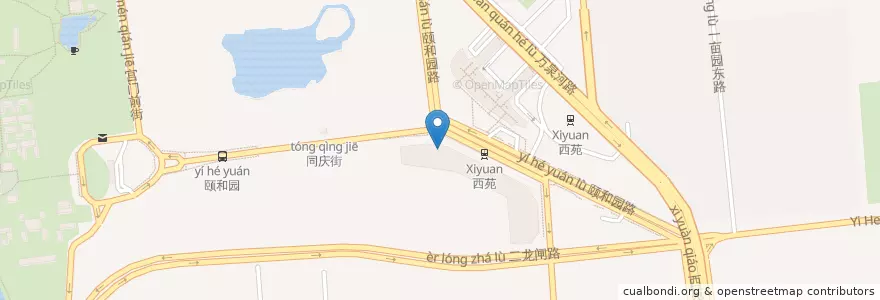 Mapa de ubicacion de Pizza Hut en 중국, 베이징시, 허베이성, 海淀区.