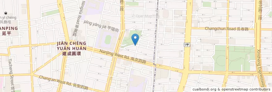 Mapa de ubicacion de Solo Pizza en Taiwan, New Taipei, Taipei, Datong District.