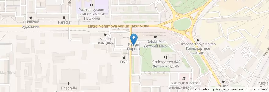 Mapa de ubicacion de Mr. Tako en Rusland, Federaal District Siberië, Томская Область, Томский Район, Городской Округ Томск.