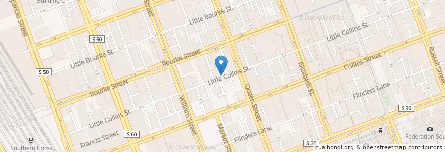 Mapa de ubicacion de Consulate General of Malta en Avustralya, Victoria, City Of Melbourne.