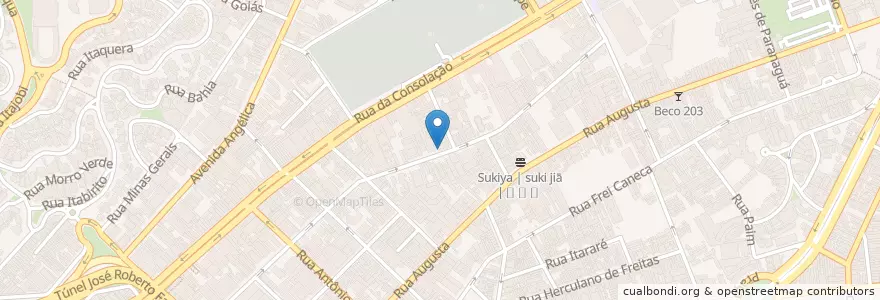 Mapa de ubicacion de Flor da Bela Cintra en Brezilya, Güneydoğu Bölgesi, Сан Паулу, Região Geográfica Intermediária De São Paulo, Região Metropolitana De São Paulo, Região Imediata De São Paulo, Сан Паулу.