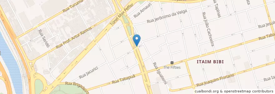 Mapa de ubicacion de Casa do Pão de Queijo en Brezilya, Güneydoğu Bölgesi, Сан Паулу, Região Geográfica Intermediária De São Paulo, Região Metropolitana De São Paulo, Região Imediata De São Paulo, Сан Паулу.
