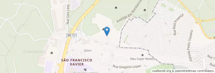 Mapa de ubicacion de Centro Helen Keller en Portugal, Área Metropolitana De Lisboa, Lisbon, Grande Lisboa, Lisbon, Belém.