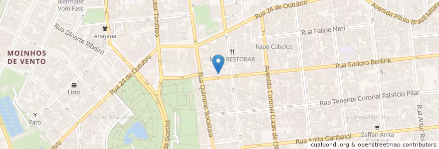 Mapa de ubicacion de Sono - Clínica do Sono en Brasilien, Süden, Rio Grande Do Sul, Região Metropolitana De Porto Alegre, Região Geográfica Intermediária De Porto Alegre, Região Geográfica Imediata De Porto Alegre, Porto Alegre.