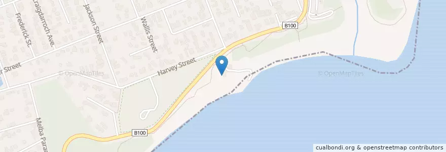 Mapa de ubicacion de Captain Moonlite en 오스트레일리아, Victoria, Surf Coast Shire.