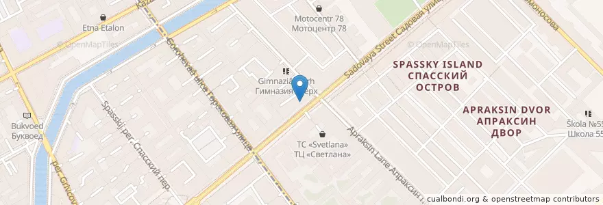 Mapa de ubicacion de Vsёхорошо en Rusia, Северо-Западный Федеральный Округ, Óblast De Leningrado, San Petersburgo, Округ № 78.