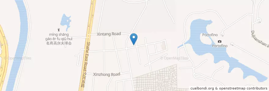 Mapa de ubicacion de Bionic Brew en Çin, Guangdong, Shenzhen, 南山区, 沙河街道.