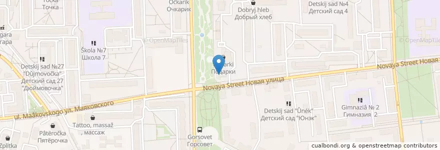 Mapa de ubicacion de Сбербанк en Rusia, Центральный Федеральный Округ, Московская Область, Городской Округ Балашиха.