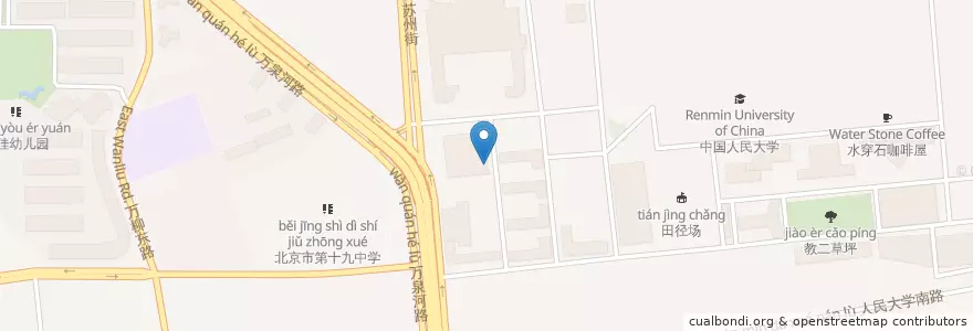 Mapa de ubicacion de 汇贤·迦南美地 en China, Beijing, Hebei, Haidian District.