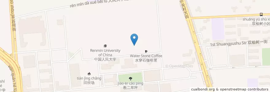 Mapa de ubicacion de 汇贤食府 en 중국, 베이징시, 허베이성, 海淀区.