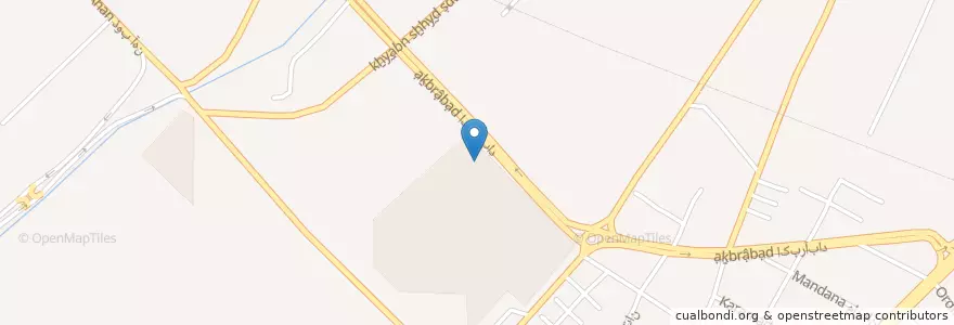 Mapa de ubicacion de پمپ گاز CNG en 伊朗, استان البرز, شهرستان کرج, بخش مرکزی شهرستان کرج, کرج.